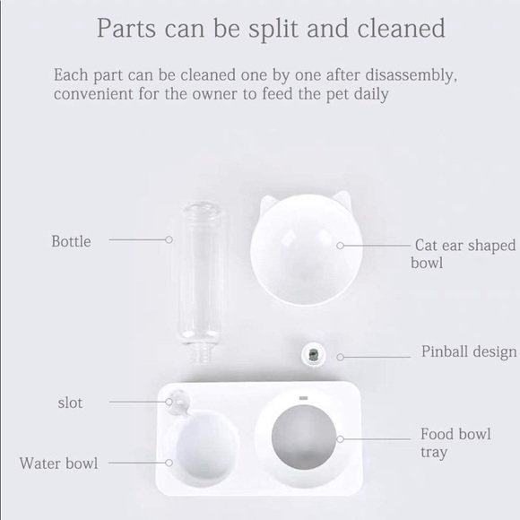 NWT:  Food and Water Pet Bowl - Picture 5 of 7